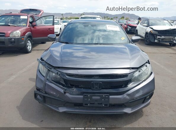 2HGFC2F85MH535046 2021 HONDA CIVIC Gray Vista frontal