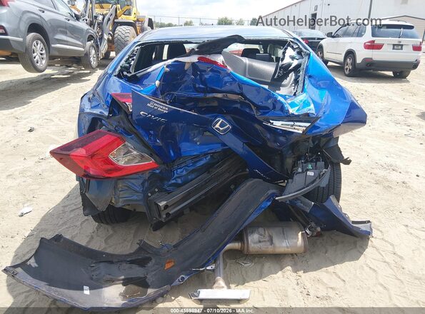 2HGFC2F85MH538884 2021 HONDA CIVIC Blue Вид спереду
