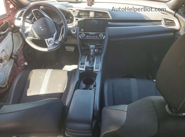 2HGFC2F85MH554633 2021 HONDA CIVIC Red წინა პანელის ხედი