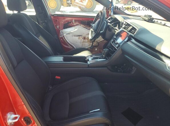 2HGFC2F85MH554633 2021 HONDA CIVIC Red წინა სალონის ხედი