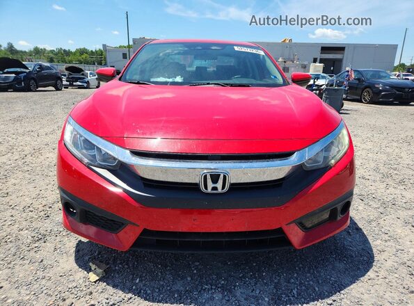 2HGFC2F86JH510586 2018 HONDA CIVIC Red წინა ხედი
