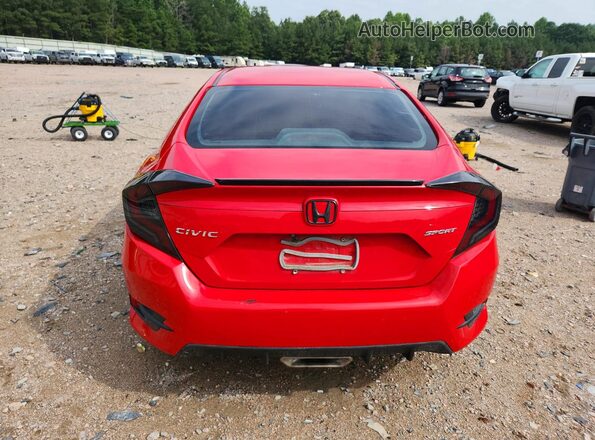 2HGFC2F86KH531228 2019 HONDA CIVIC Red Հետևի տեսք