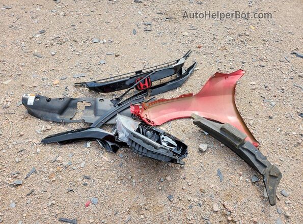 2HGFC2F86KH531228 2019 HONDA CIVIC Red Շարժիչի բաժամունքի տեսք