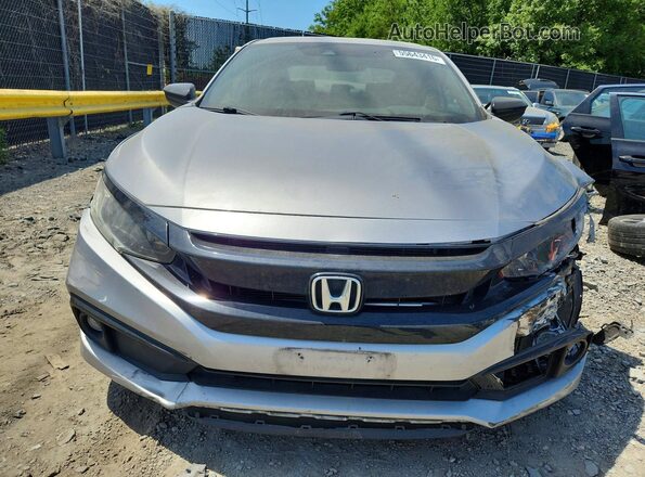 2HGFC2F86KH551138 2019 HONDA CIVIC Silver Вид спереду
