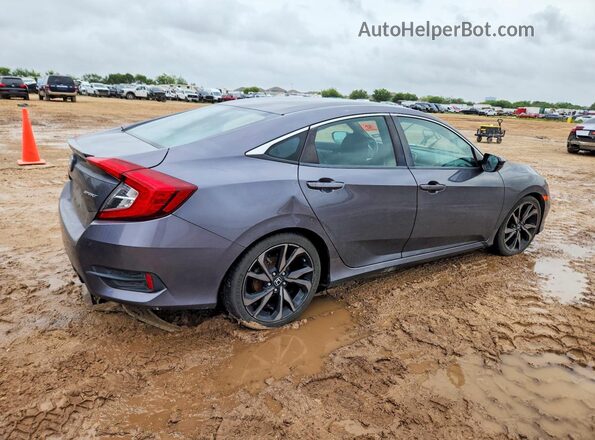 2HGFC2F86LH507786 2020 HONDA CIVIC Gray Հետևի աջ