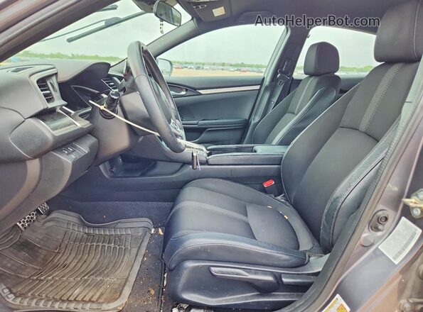 2HGFC2F86LH507786 2020 HONDA CIVIC Gray Սալոնի դիմացի տեսք
