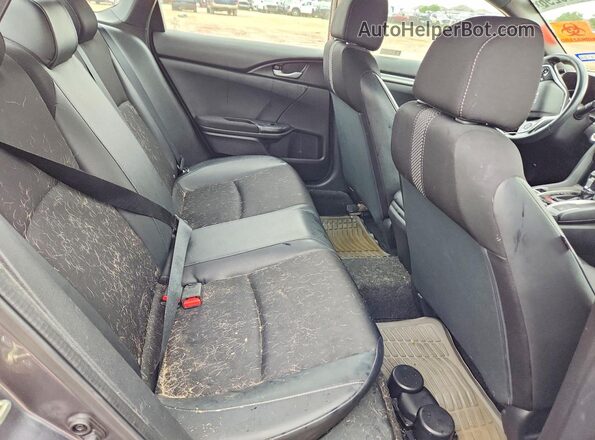 2HGFC2F86LH507786 2020 HONDA CIVIC Gray Հետևի նստատեղերի տեսք