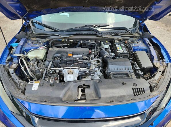 2HGFC2F86LH520215 2020 HONDA CIVIC Blue Вид задньої частини салону