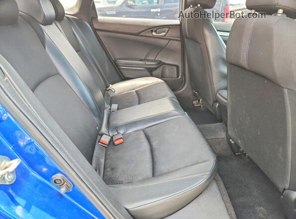 2HGFC2F86LH520215 2020 HONDA CIVIC Blue Вид задніх сидінь