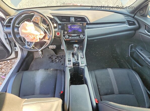 2HGFC2F86LH520618 2020 HONDA CIVIC White წინა პანელის ხედი