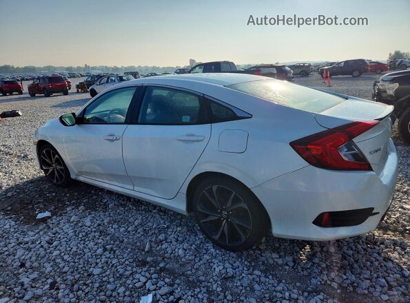 2HGFC2F86LH520618 2020 HONDA CIVIC White უკანა მარცხენა