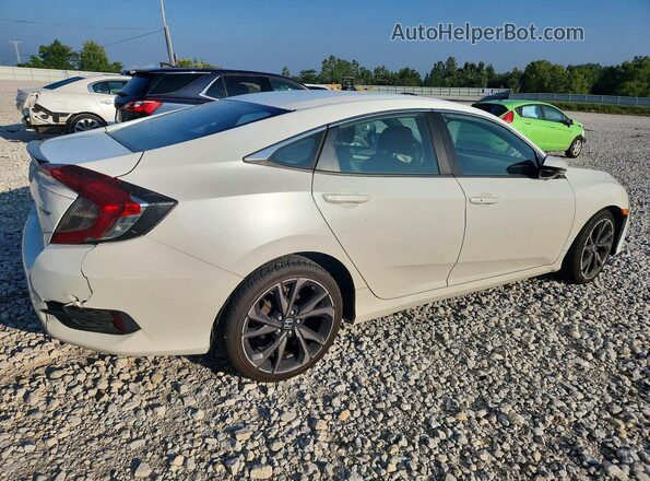 2HGFC2F86LH520618 2020 HONDA CIVIC White უკანა მარჯვენა