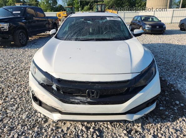 2HGFC2F86LH520618 2020 HONDA CIVIC White წინა ხედი