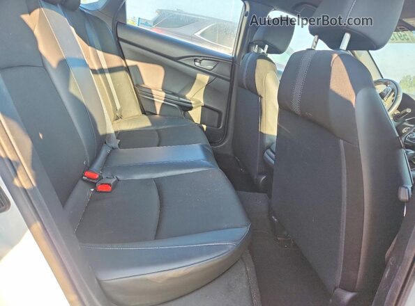 2HGFC2F86LH520618 2020 HONDA CIVIC White უკანა სავარძლების ხედი