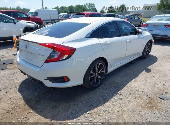 2HGFC2F86LH535216 2020 HONDA CIVIC White Tył prawy