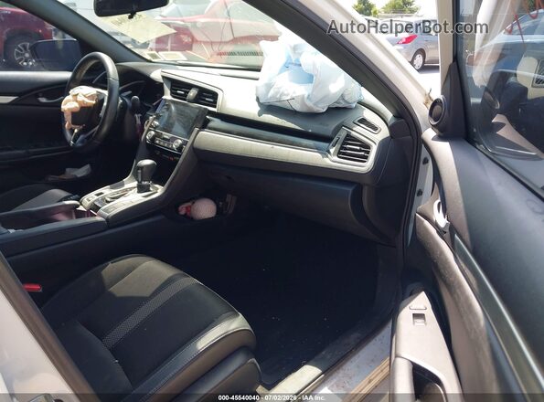 2HGFC2F86LH535216 2020 HONDA CIVIC White Widok wnętrza z przodu