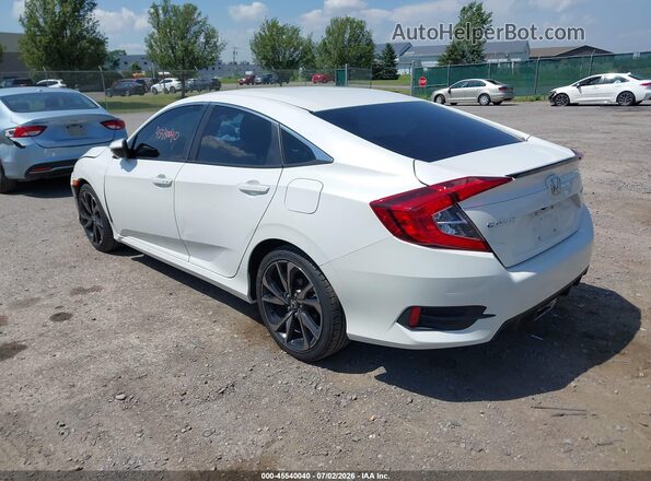 2HGFC2F86LH535216 2020 HONDA CIVIC White Tył lewy