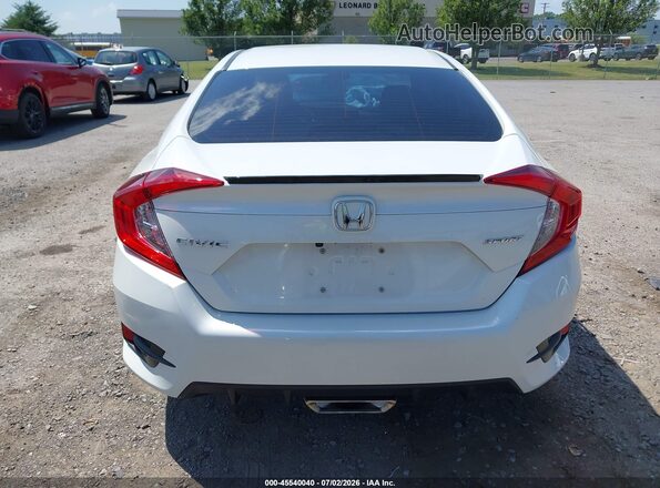 2HGFC2F86LH535216 2020 HONDA CIVIC White 