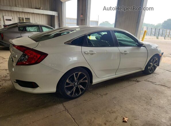 2HGFC2F86LH544532 2020 HONDA CIVIC White უკანა მარჯვენა