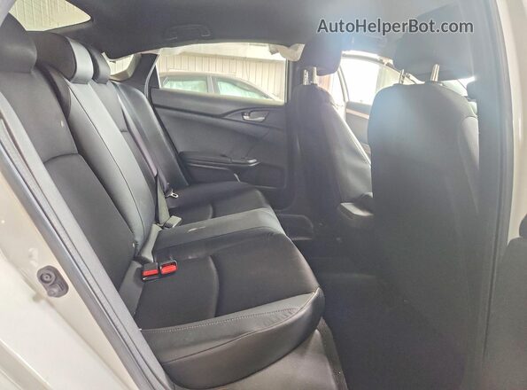 2HGFC2F86LH544532 2020 HONDA CIVIC White უკანა სავარძლების ხედი
