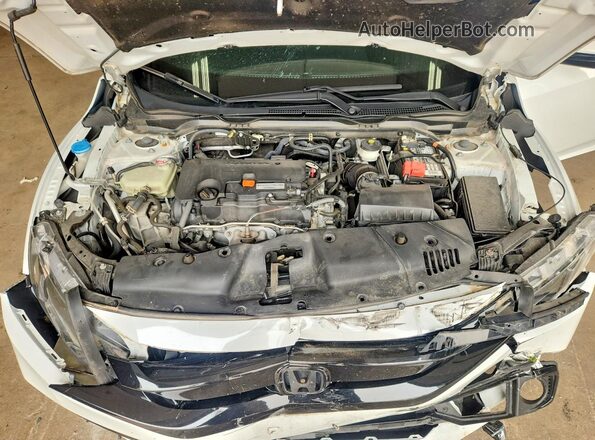 2HGFC2F86LH544532 2020 HONDA CIVIC White უკანა სალონის ხედი