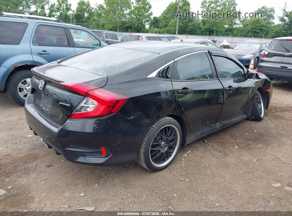 2HGFC2F86LH590250 2020 HONDA CIVIC Black Задня права чверть