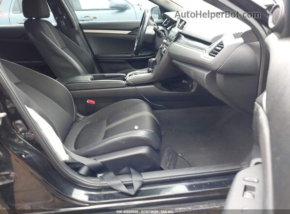 2HGFC2F86LH590250 2020 HONDA CIVIC Black Вид салону спереду