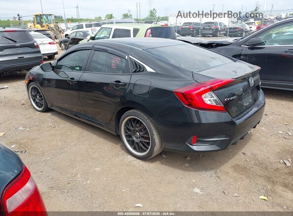 2HGFC2F86LH590250 2020 HONDA CIVIC Black Задня ліва чверть