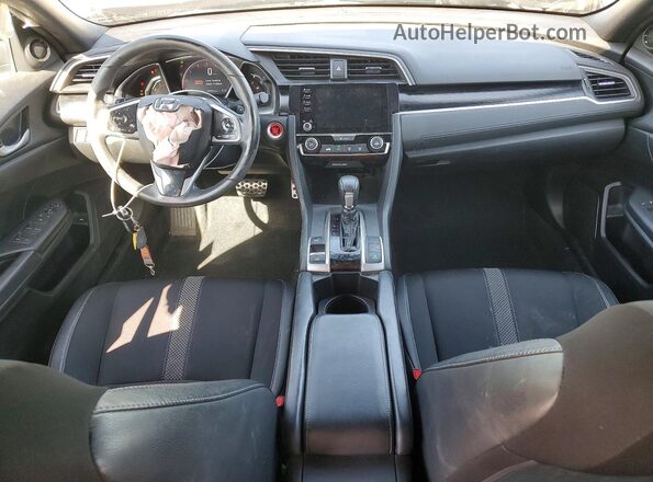 2HGFC2F86LH597604 2020 HONDA CIVIC Серый Вид панели приборов