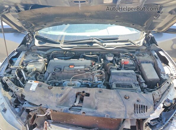 2HGFC2F86LH597604 2020 HONDA CIVIC Серый Вид задней части салона
