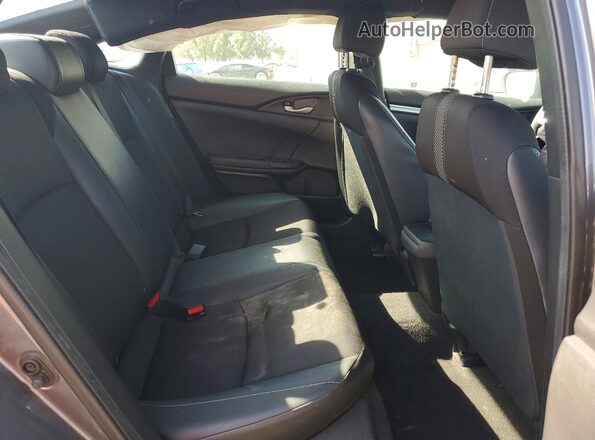 2HGFC2F86LH597604 2020 HONDA CIVIC Серый Вид задних сидений