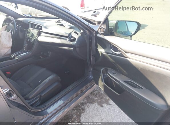 2HGFC2F86MH528459 2021 HONDA CIVIC Серый Вид салона спереди