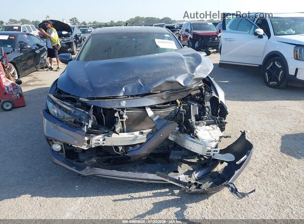 2HGFC2F86MH528459 2021 HONDA CIVIC Серый Вид щитка приборов