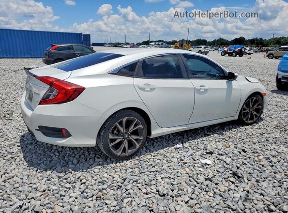 2HGFC2F86MH543236 2021 HONDA CIVIC White Rear right