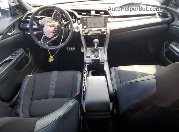 2HGFC2F86MH543236 2021 HONDA CIVIC White Dashboard view