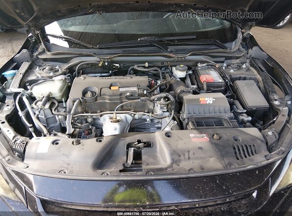 2HGFC2F86MH555869 2021 HONDA CIVIC Черный Вид сзади
