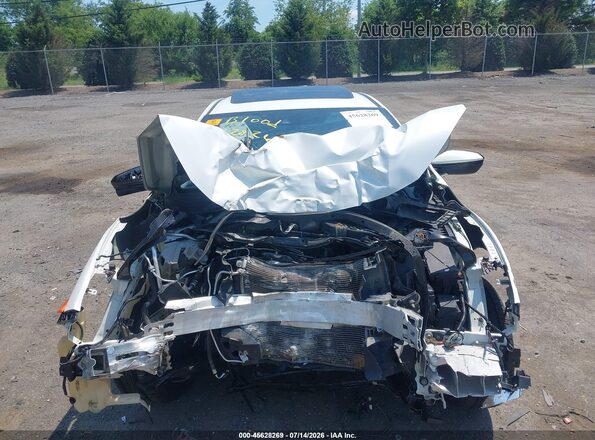 2HGFC2F87HH575666 2017 HONDA CIVIC Белый Вид щитка приборов