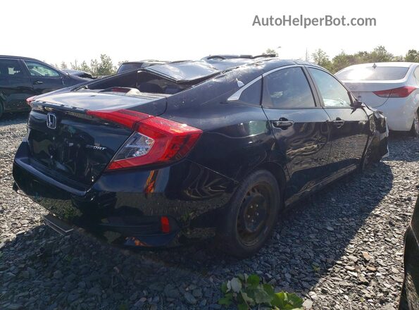 2HGFC2F87KH029828 2019 HONDA CIVIC Black Հետևի աջ