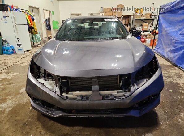 2HGFC2F87KH030820 2019 HONDA CIVIC Gray Դիմացի տեսք