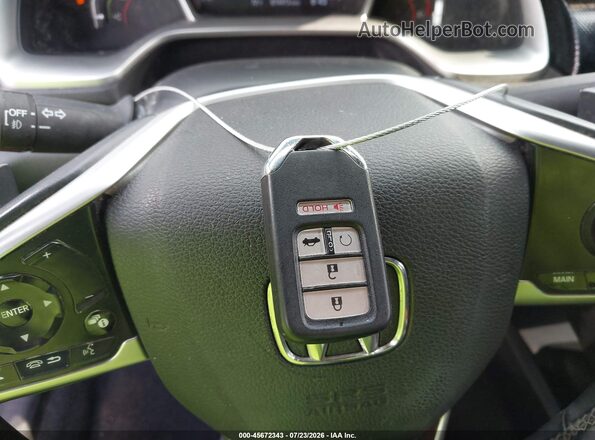 2HGFC2F87KH564268 2019 HONDA CIVIC Красный Вид панели приборов