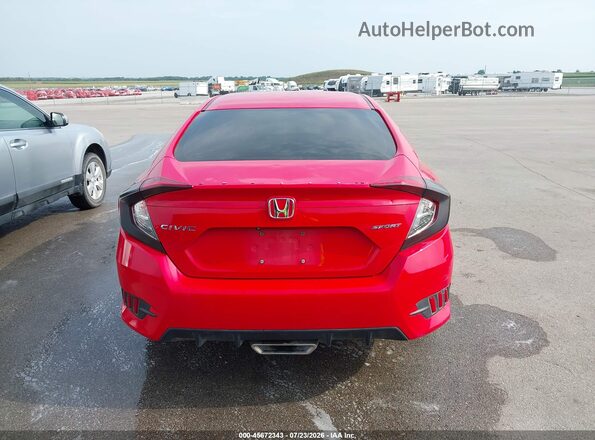 2HGFC2F87KH564268 2019 HONDA CIVIC Красный 