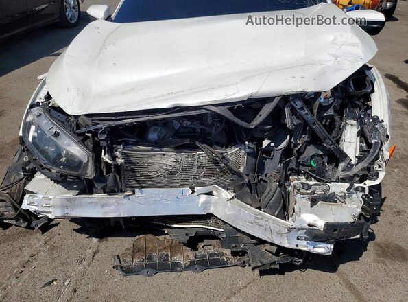 2HGFC2F87KH592443 2019 HONDA CIVIC White Вид задньої частини салону