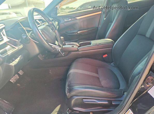 2HGFC2F87LH533233 2020 HONDA CIVIC Black Vista interior delantera