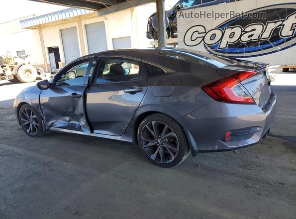 2HGFC2F87LH549450 2020 HONDA CIVIC Gray Tył lewy