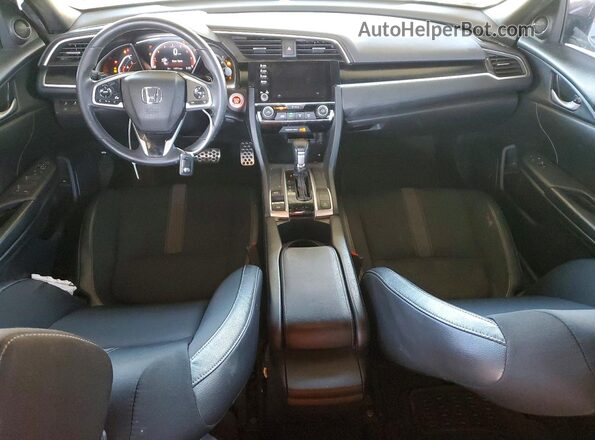 2HGFC2F87LH549450 2020 HONDA CIVIC Gray Widok deski rozdzielczej