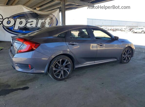 2HGFC2F87LH549450 2020 HONDA CIVIC Gray Tył prawy