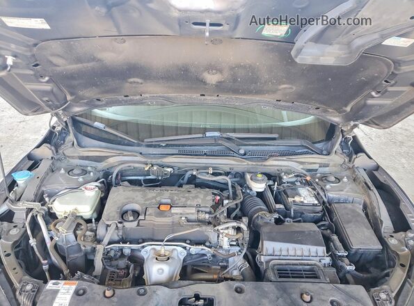 2HGFC2F87LH549450 2020 HONDA CIVIC Gray Widok wnętrza z tyłu