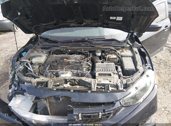 2HGFC2F87LH593724 2020 HONDA CIVIC Черный Вид сзади
