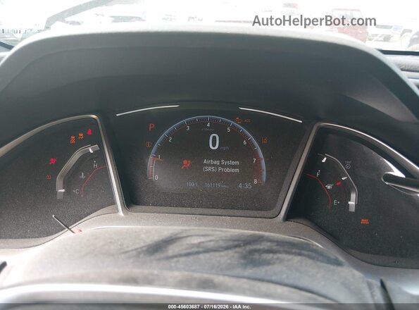 2HGFC2F87LH593724 2020 HONDA CIVIC Черный Вид задних сидений