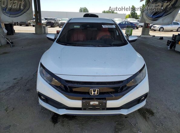2HGFC2F87MH504736 2021 HONDA CIVIC White Vista frontal